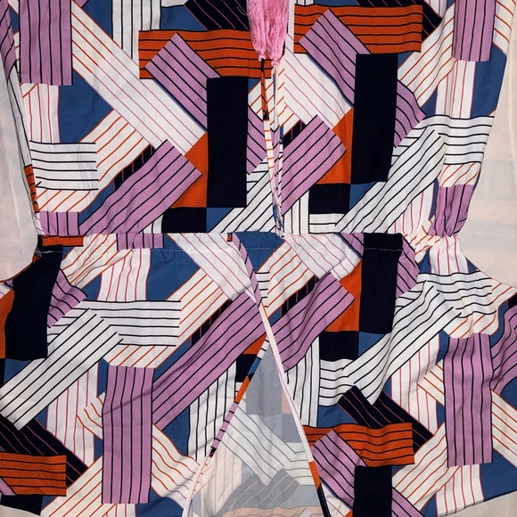 Geometric Patterned Midi Dress - Picture 4 of 6